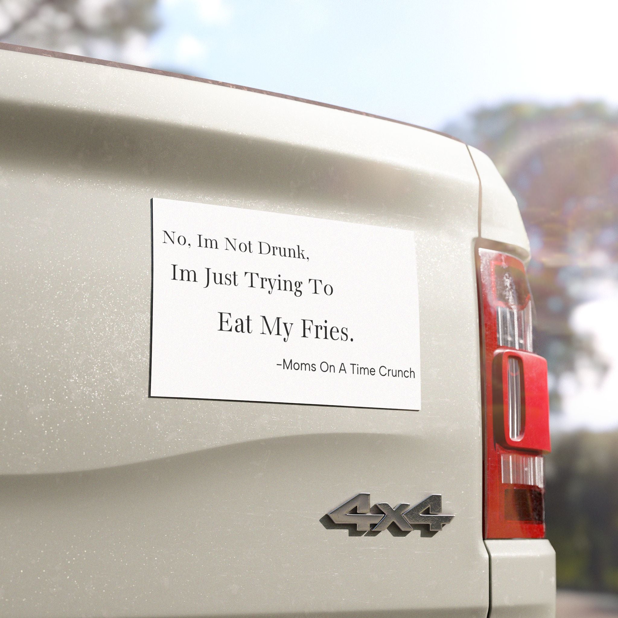 Fries Car Magnet