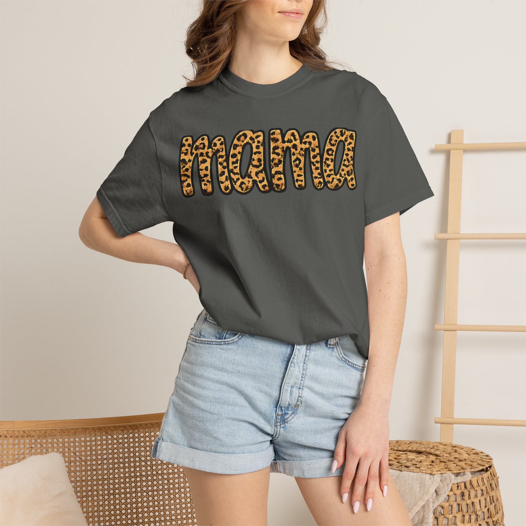 Cheetah Mama Tee