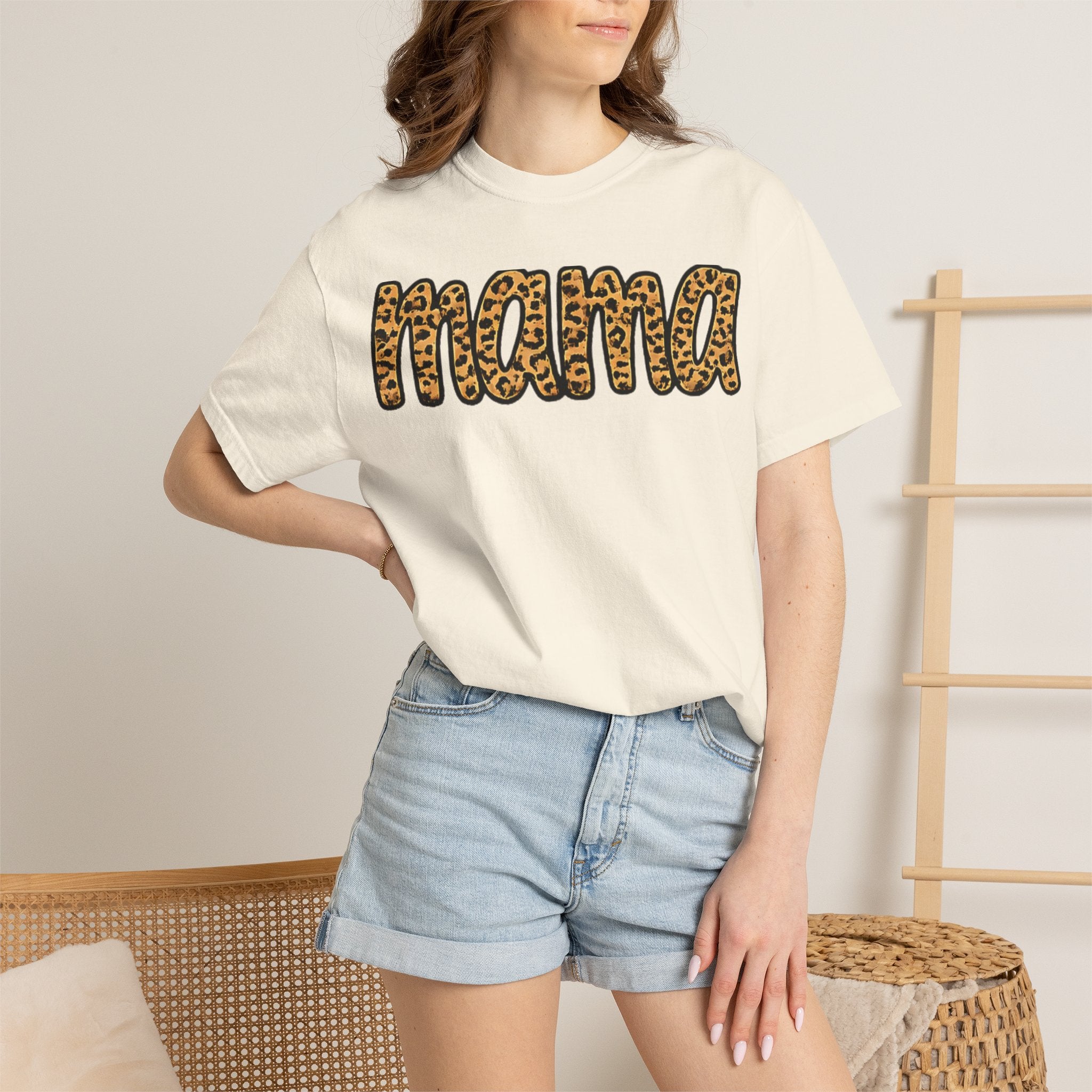 Cheetah Mama Tee