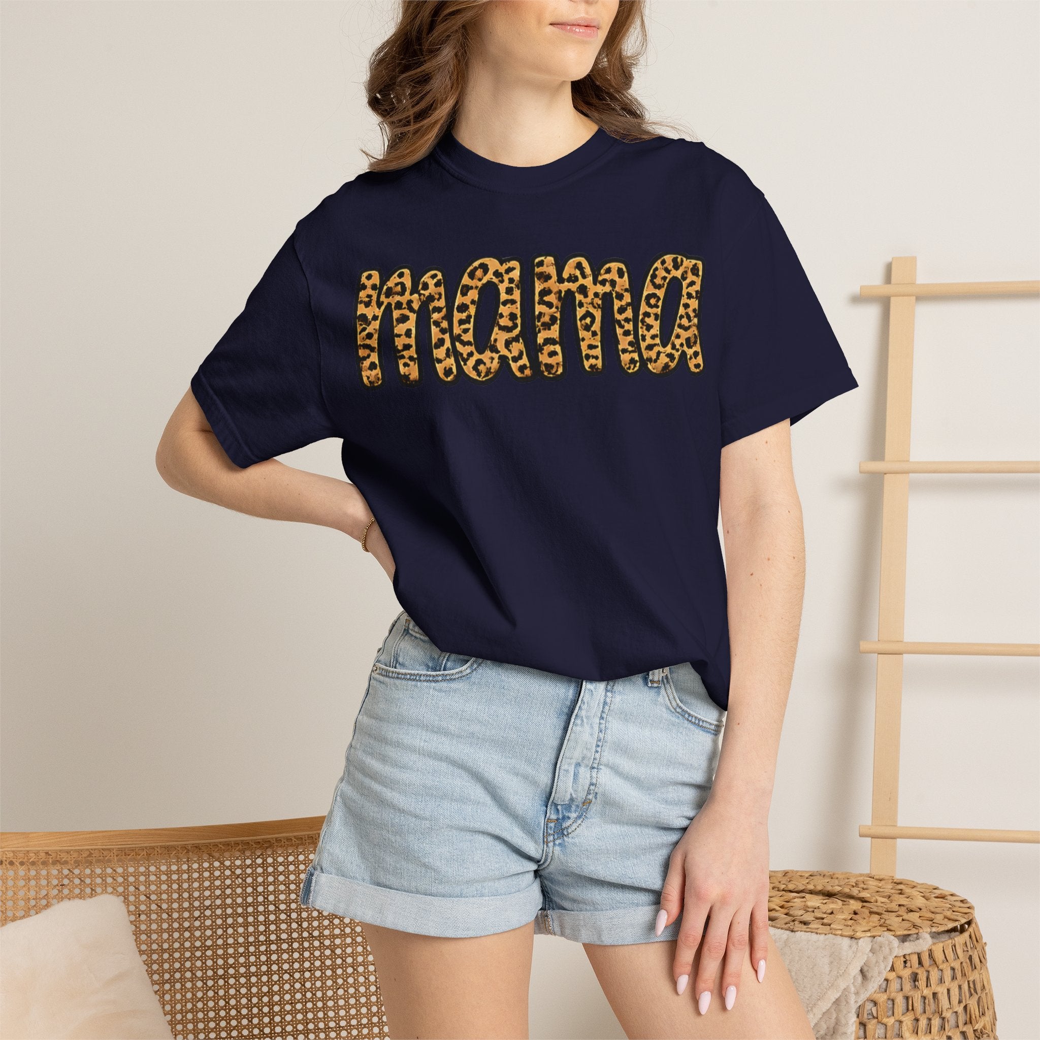 Cheetah Mama Tee