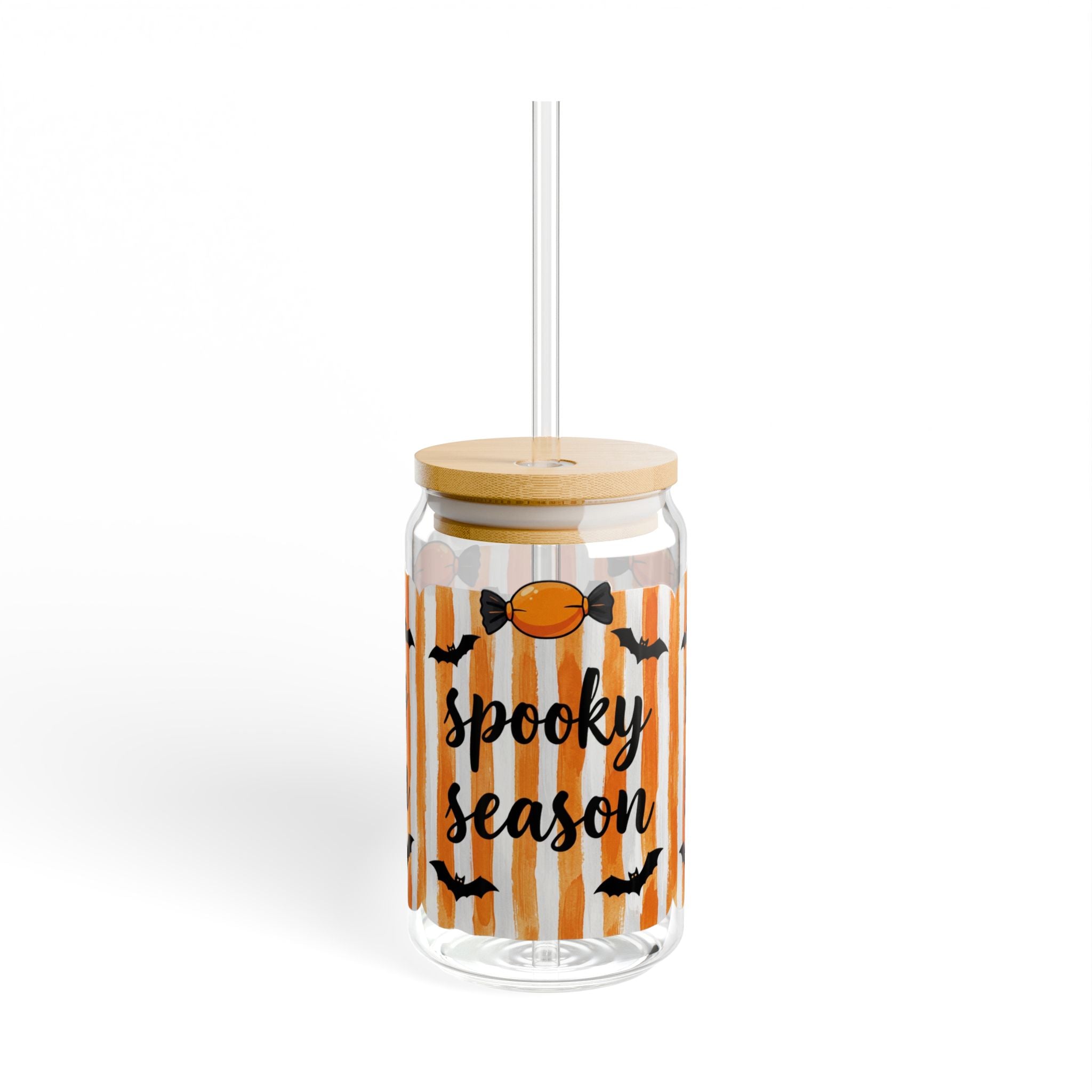 Cute Spooky Season 16Oz Glass