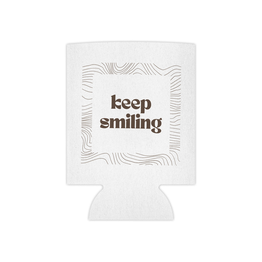 KEEP SMILING Can Cooler
