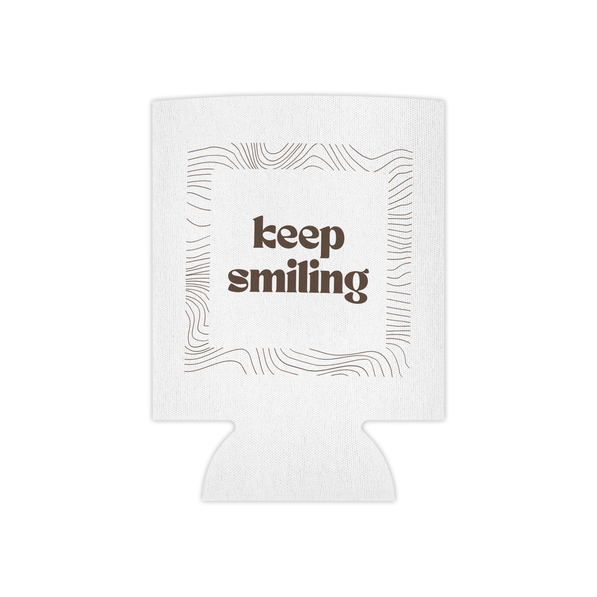 KEEP SMILING Can Cooler