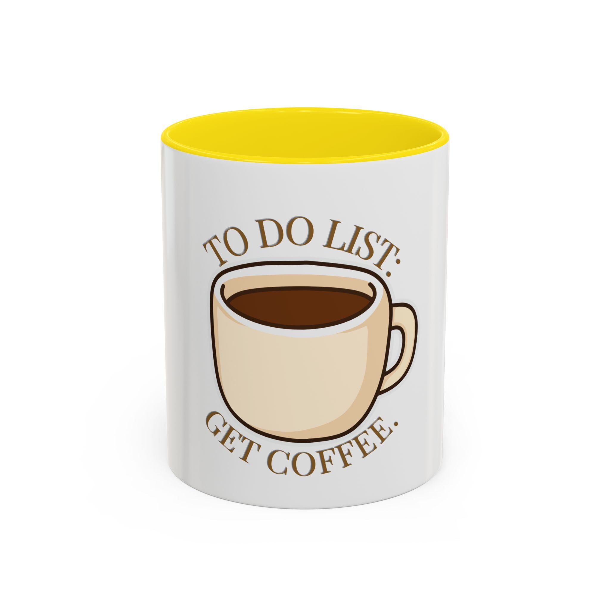 GET COFFEE mug