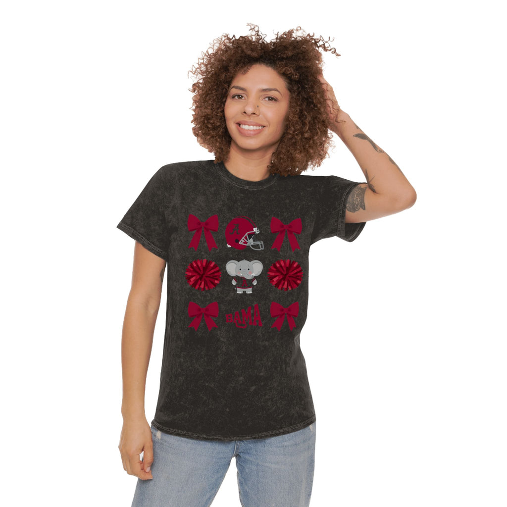 Cute Mineral Wash Bama Spirit Tee
