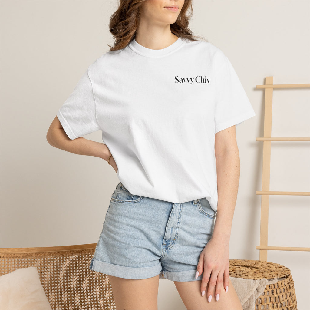 SAVVYCHIX Coffee Tee