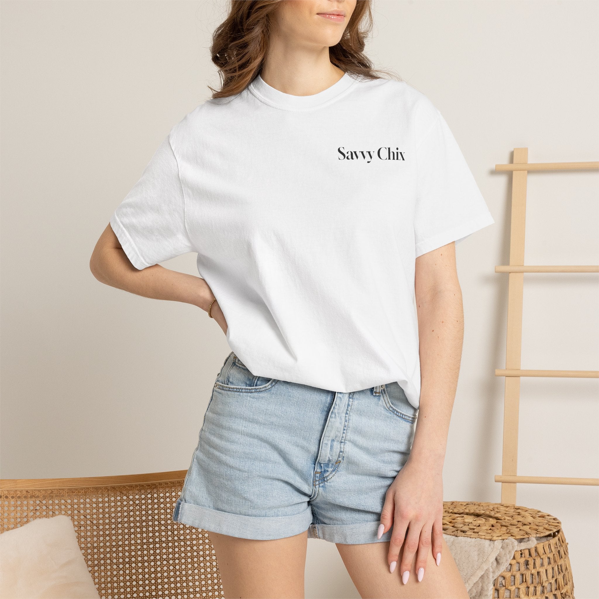 SAVVYCHIX Coffee Tee