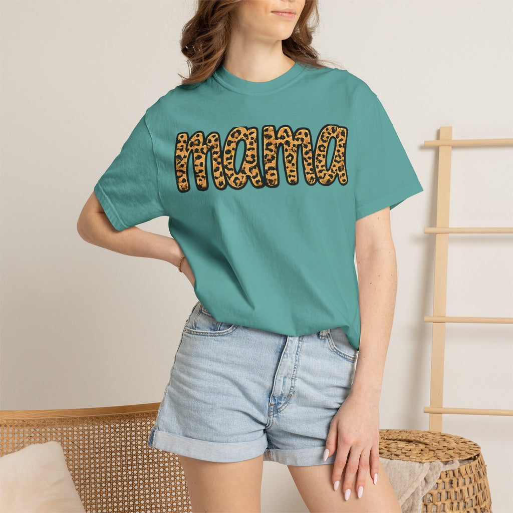 Cheetah Mama Tee