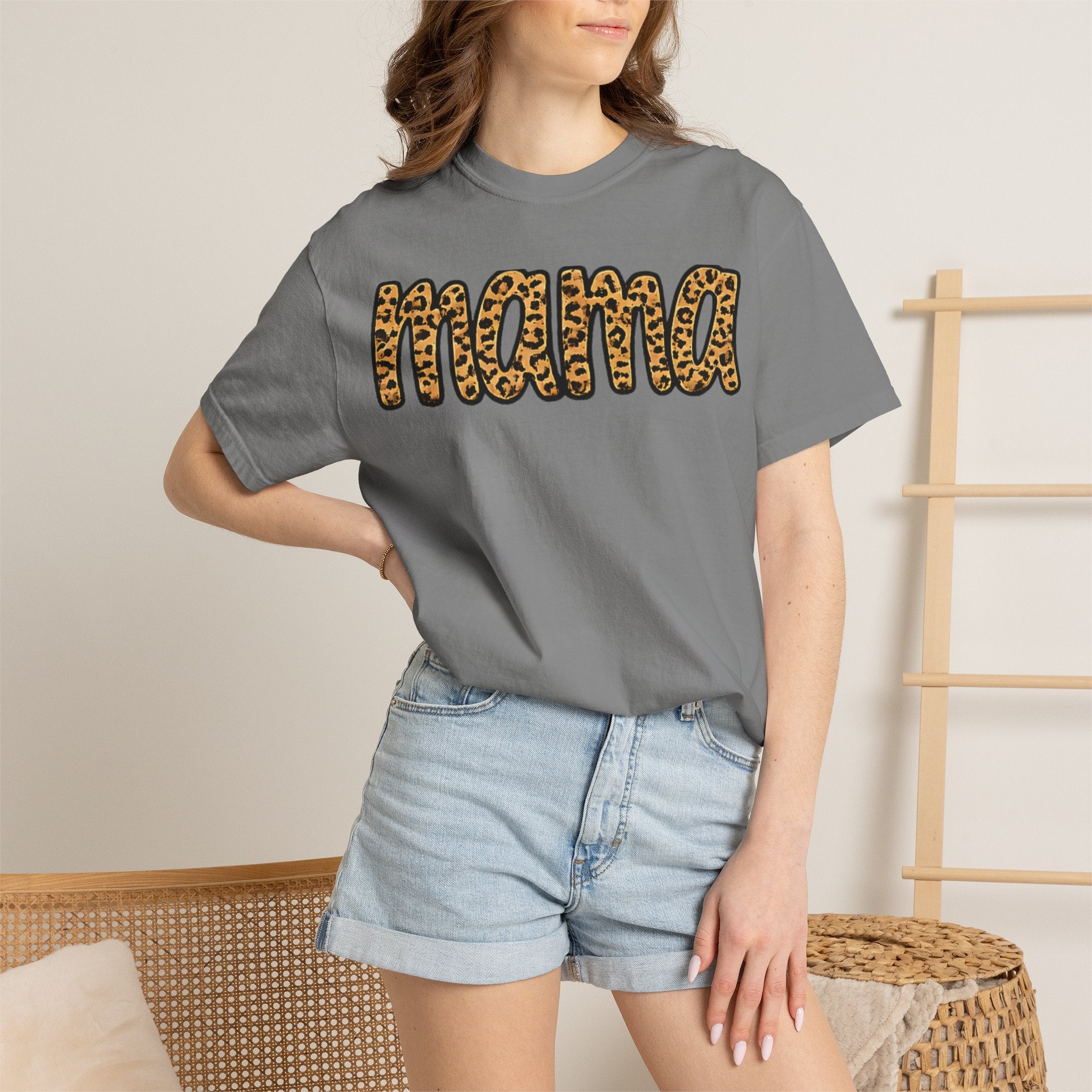 Cheetah Mama Tee