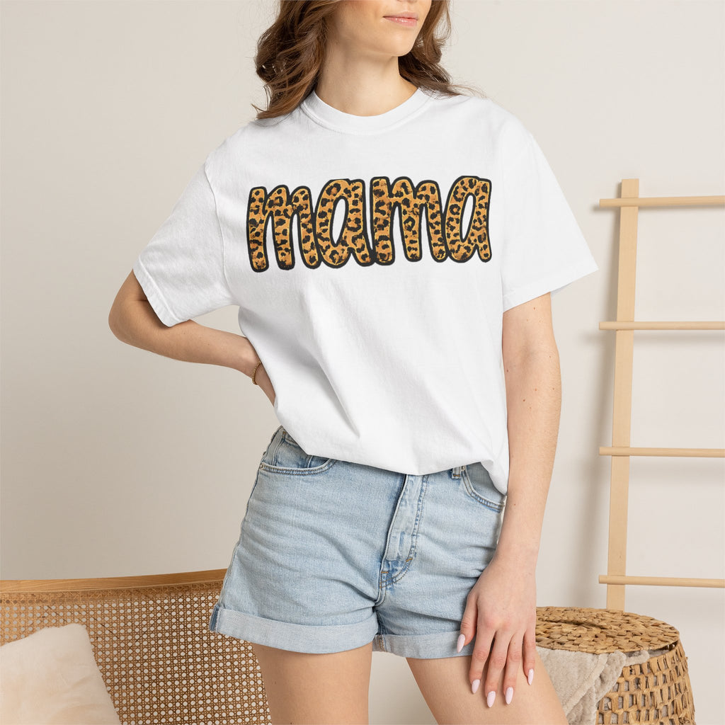 Cheetah Mama Tee