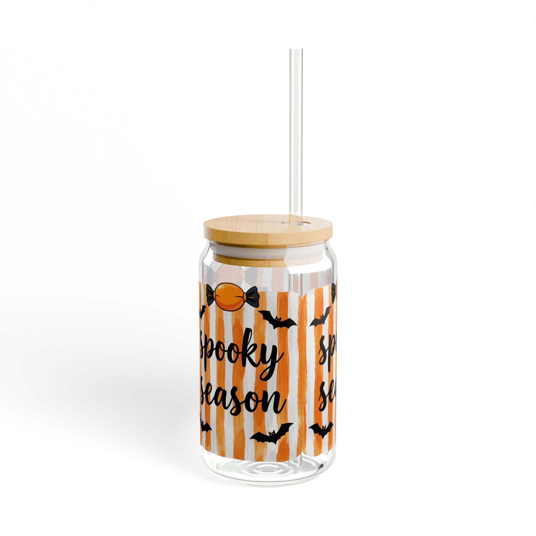 Cute Spooky Season 16Oz Glass