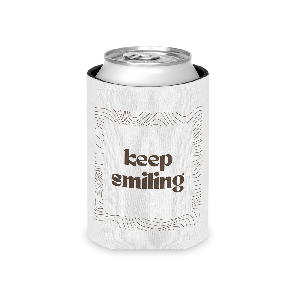 KEEP SMILING Can Cooler