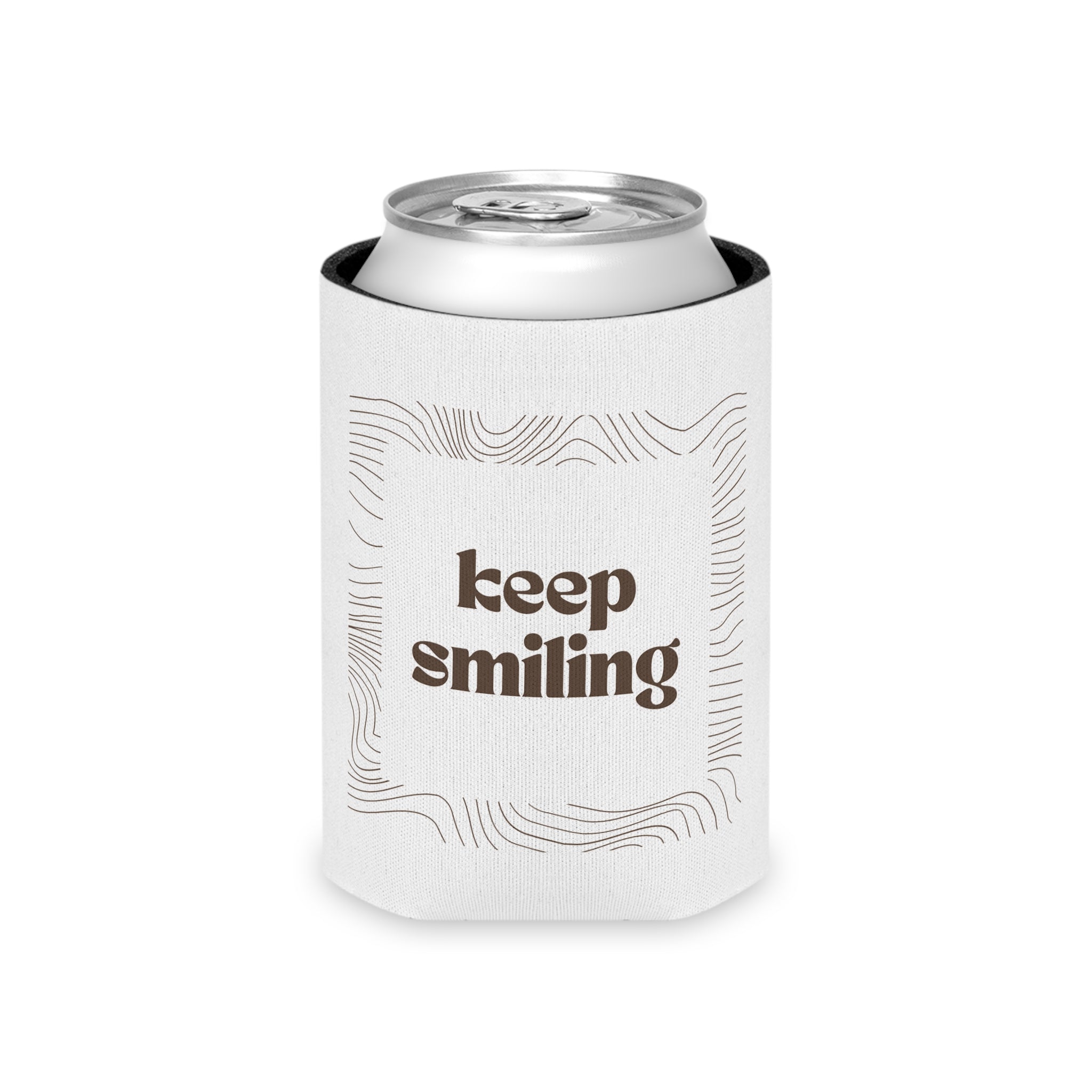 KEEP SMILING Can Cooler