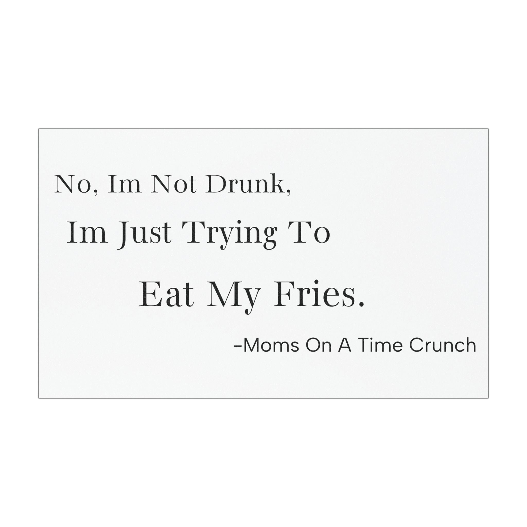 Fries Car Magnet