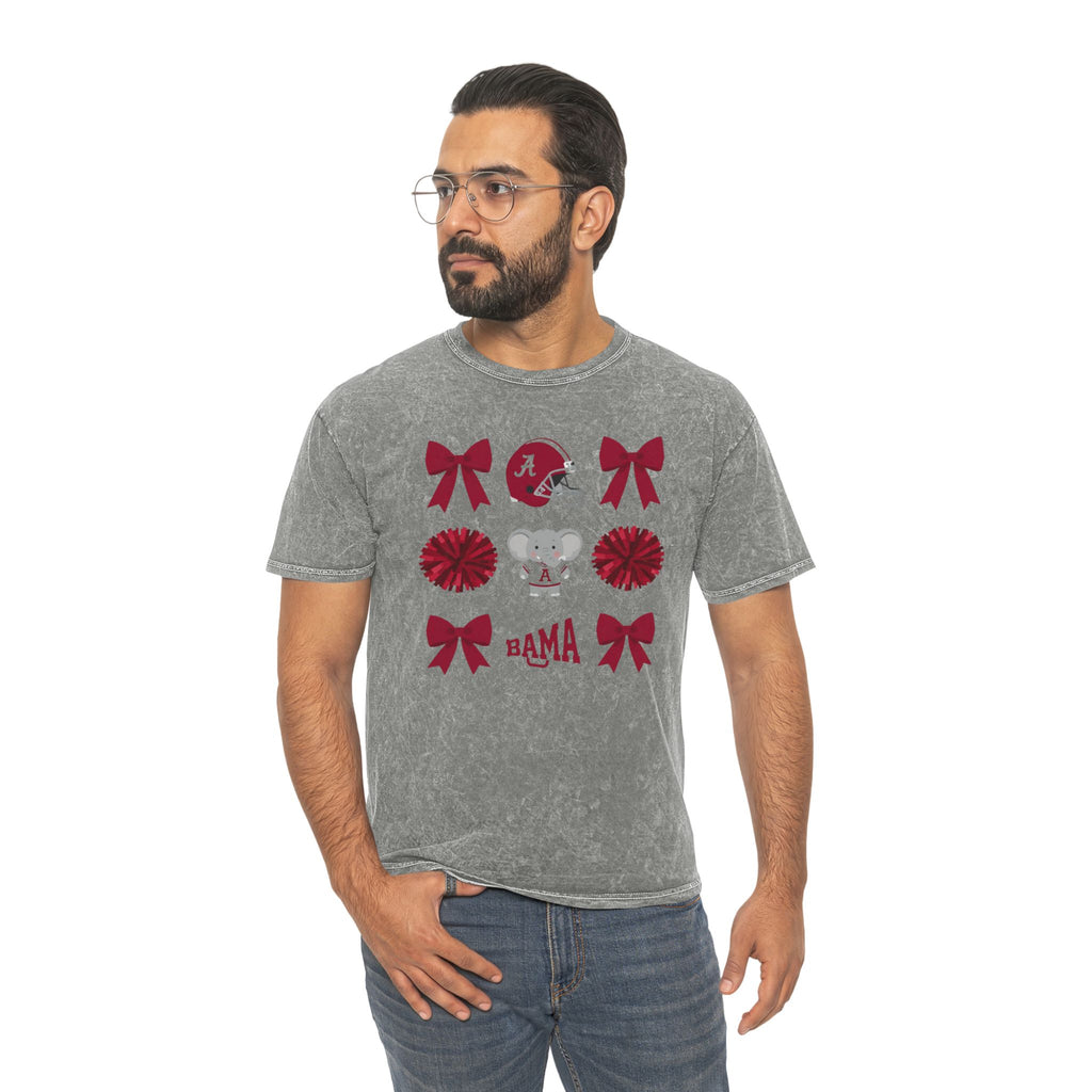 Cute Mineral Wash Bama Spirit Tee