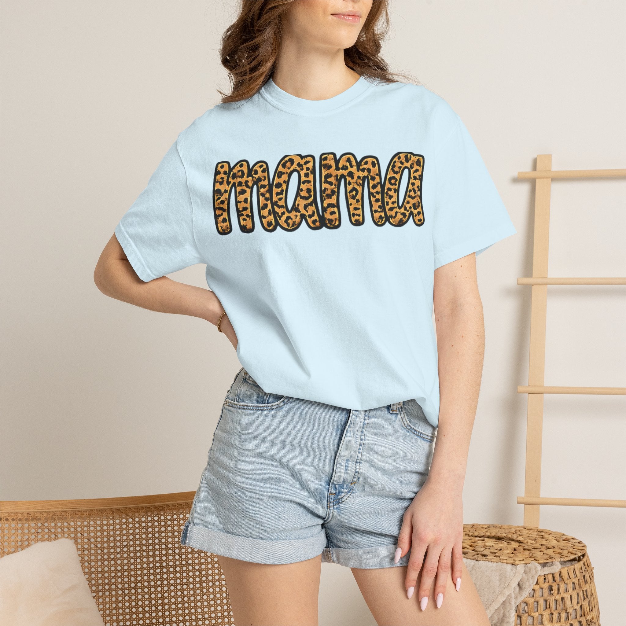 Cheetah Mama Tee