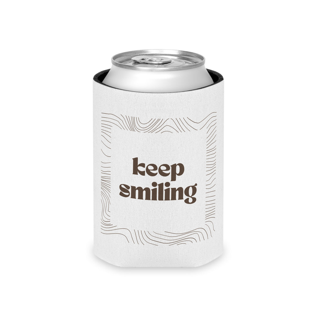 KEEP SMILING Can Cooler