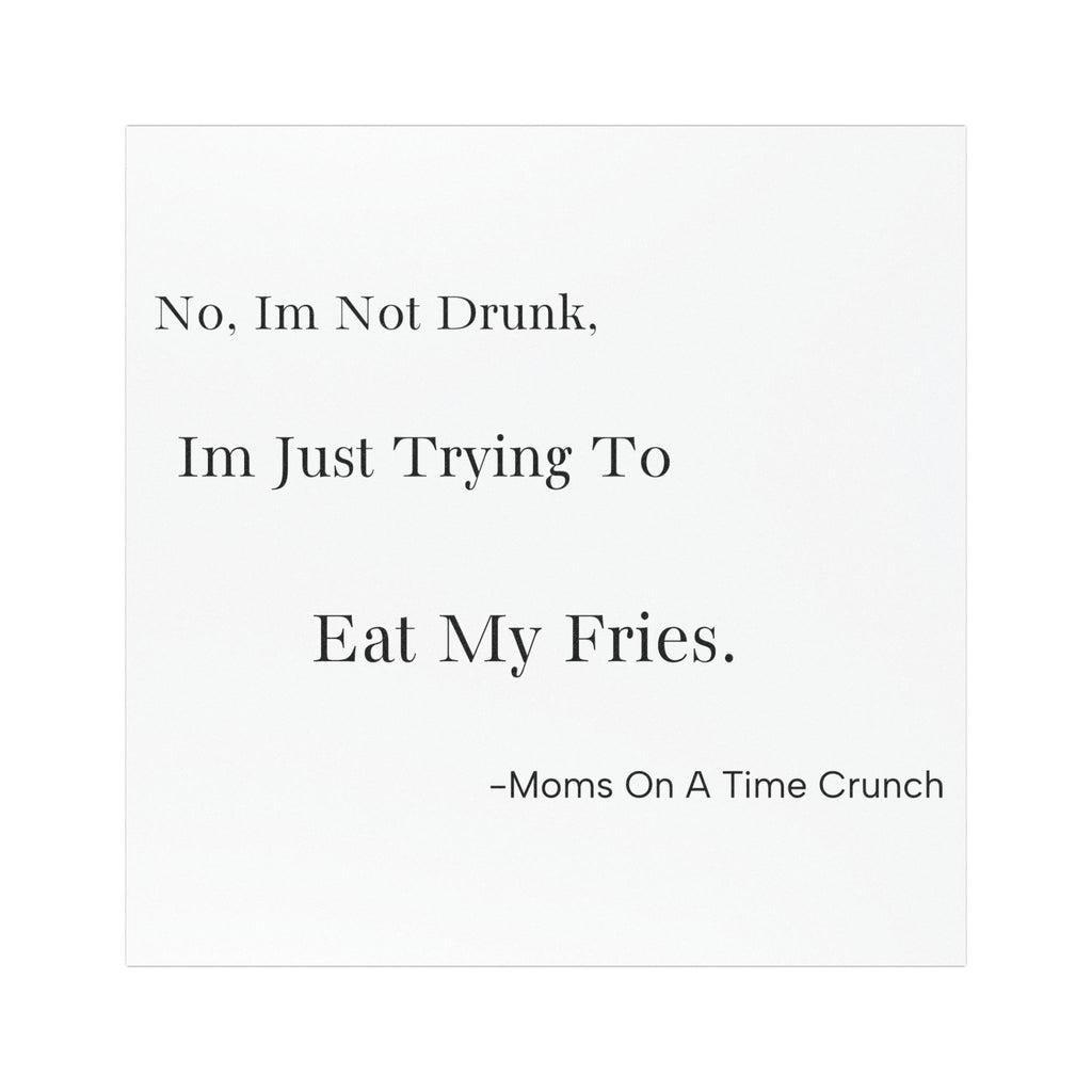 Fries Car Magnet