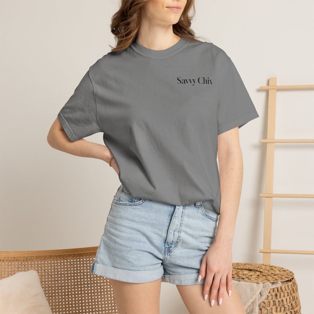 SAVVYCHIX Coffee Tee