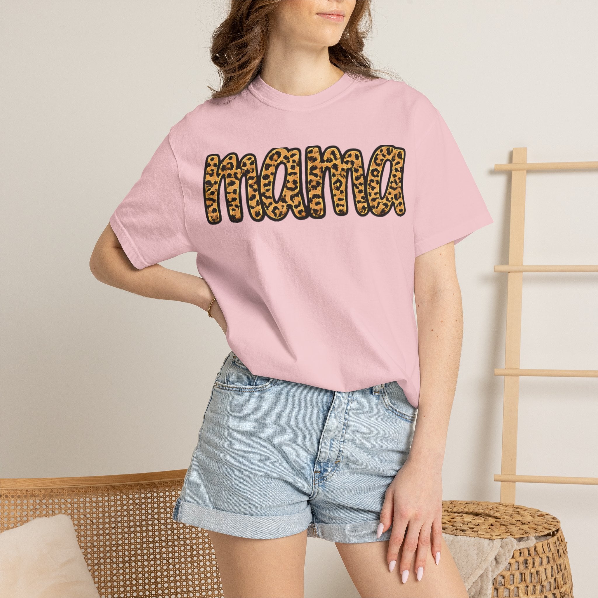 Cheetah Mama Tee