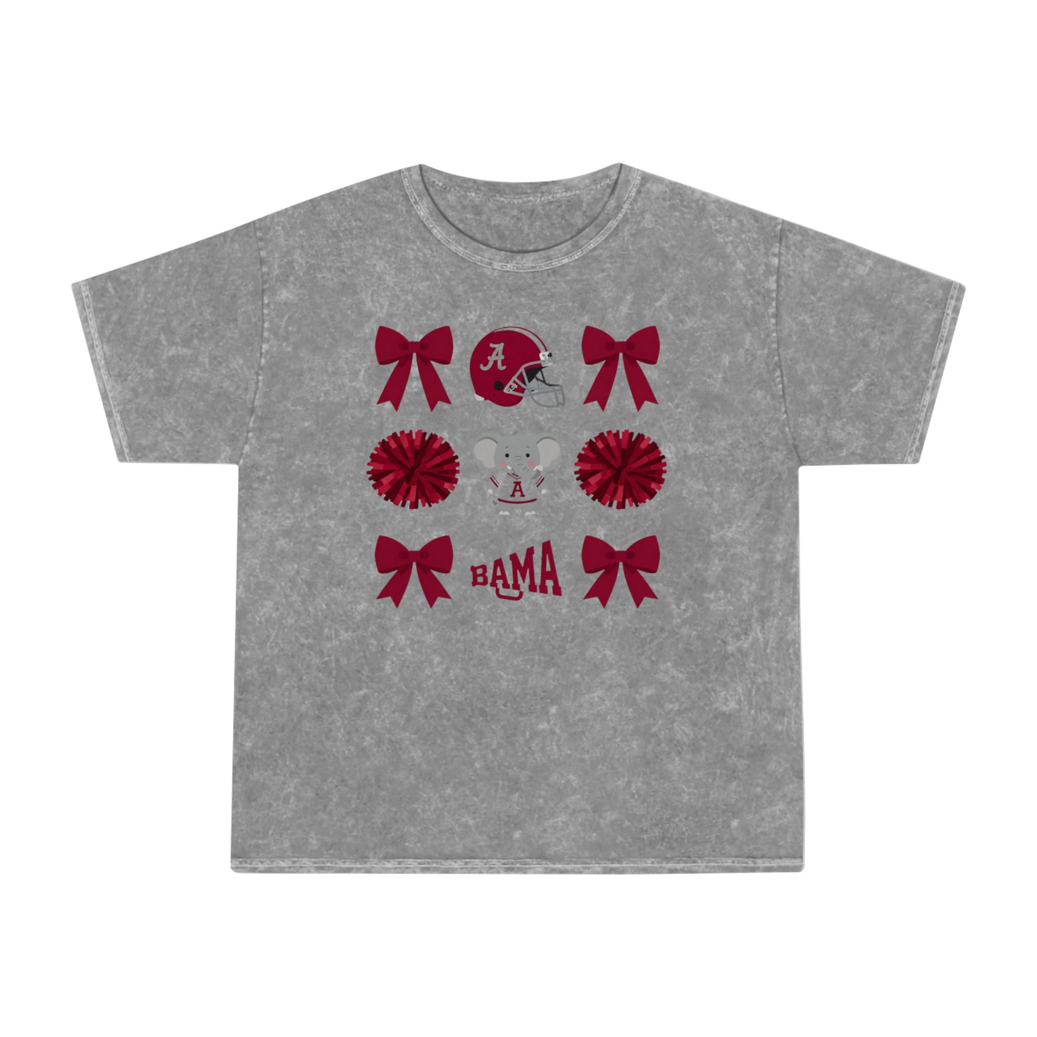 Cute Mineral Wash Bama Spirit Tee