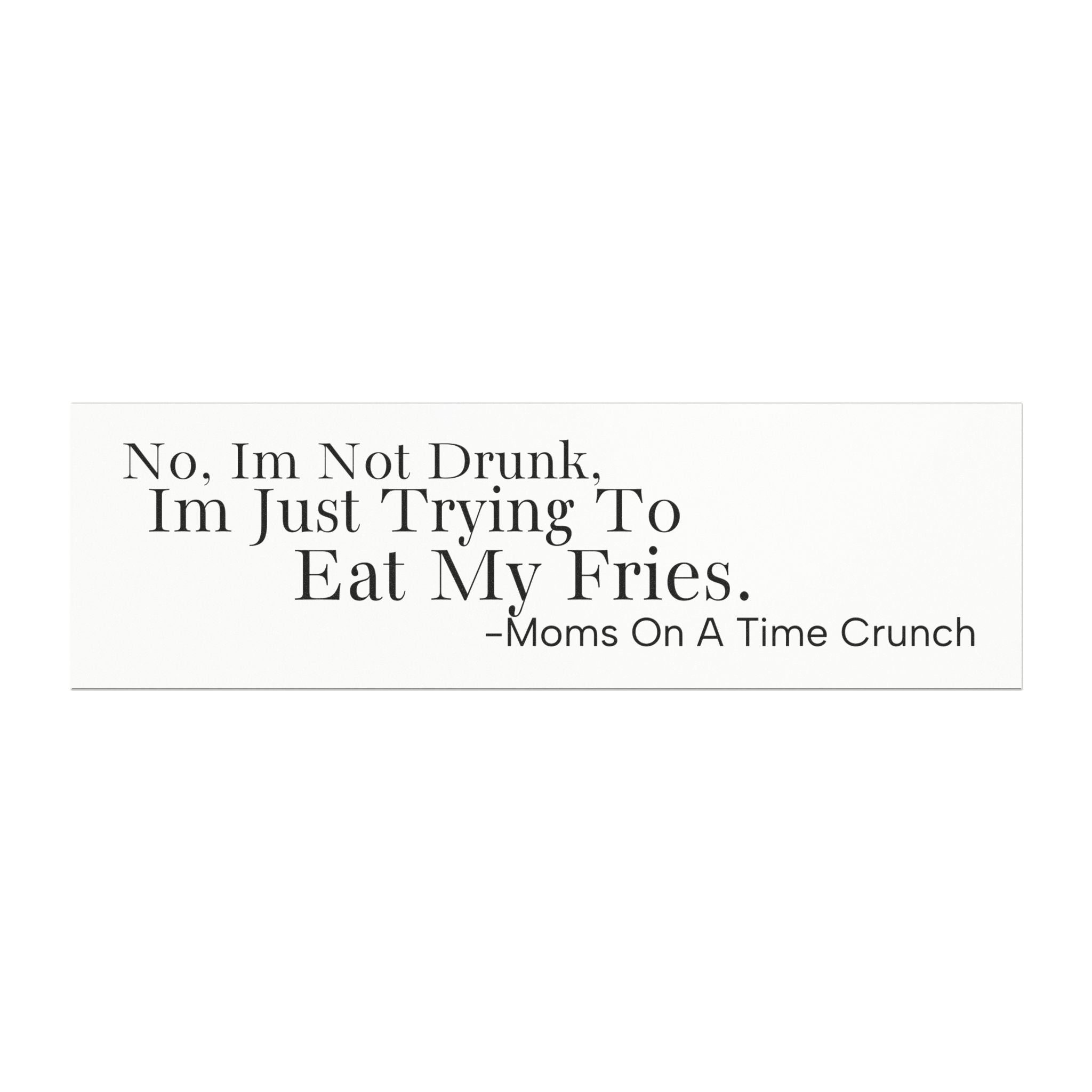 Fries Car Magnet
