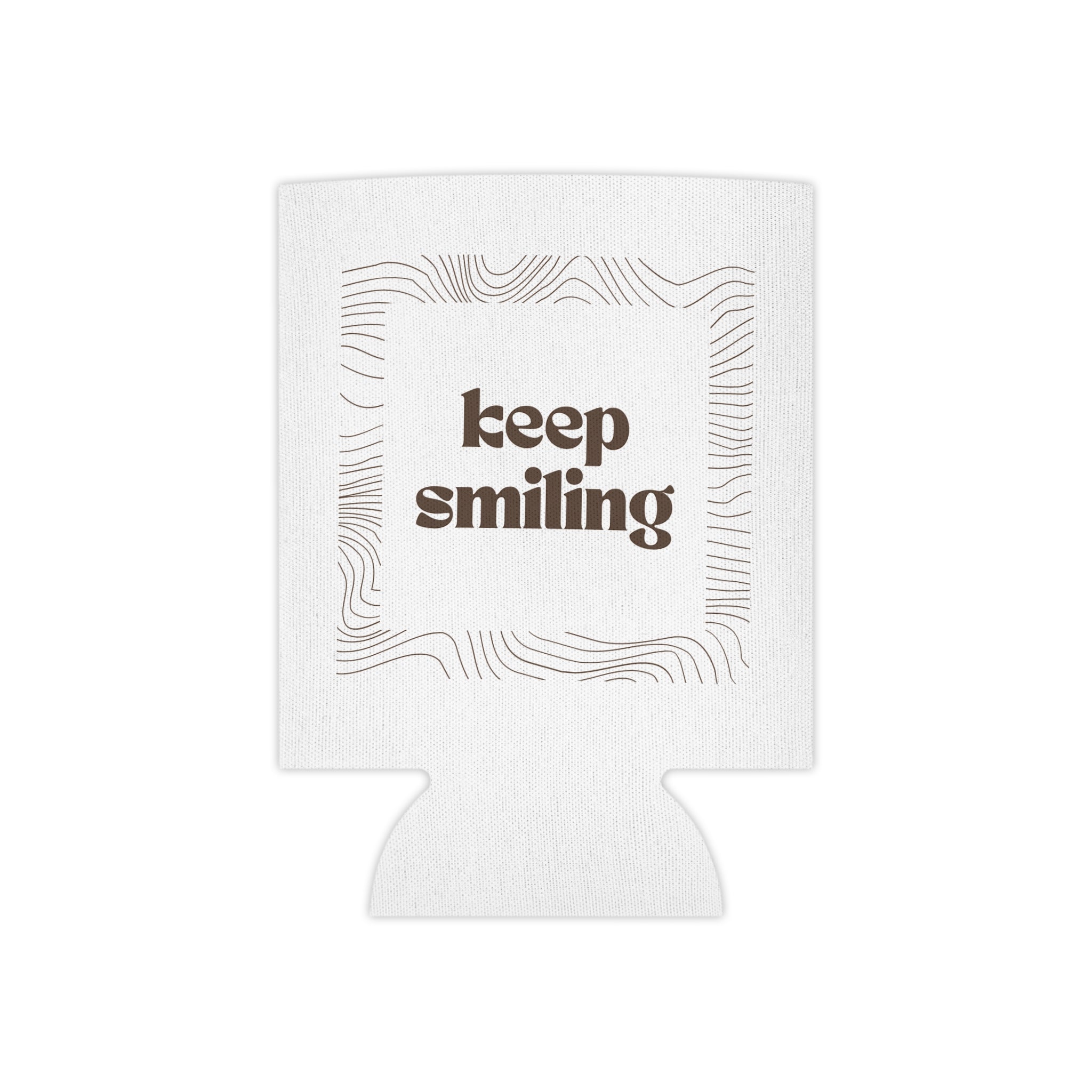 KEEP SMILING Can Cooler