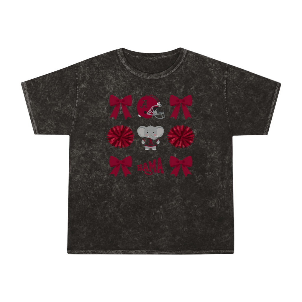 Cute Mineral Wash Bama Spirit Tee