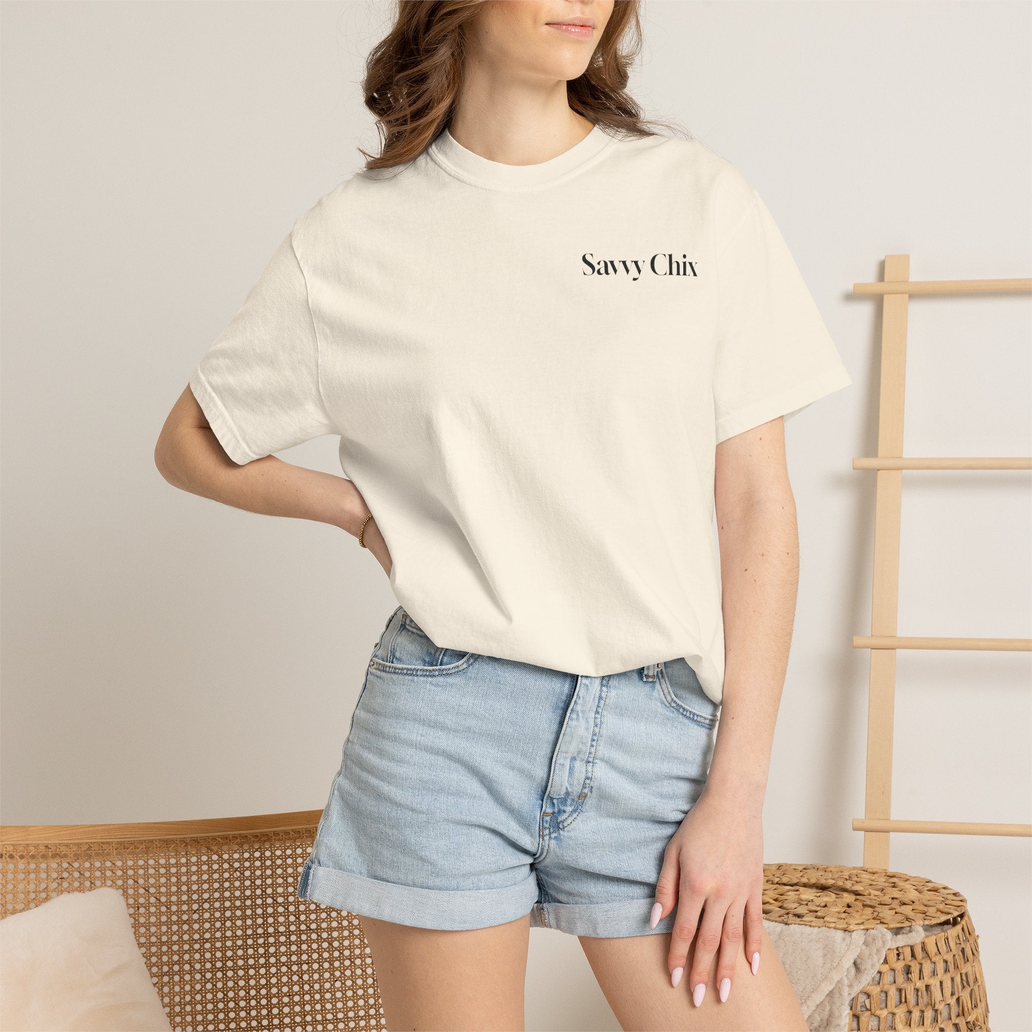 SAVVYCHIX Coffee Tee